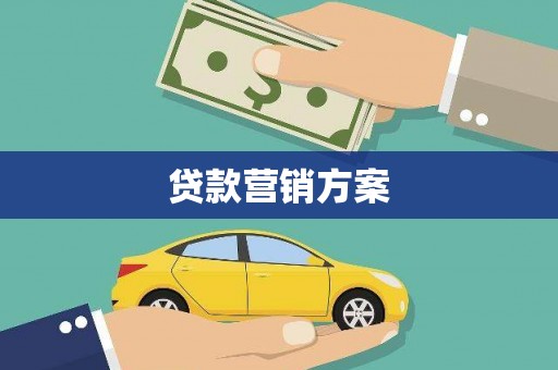 金阳贷款营销方案