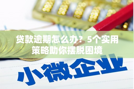 金阳贷款逾期怎么办？5个实用策略助你摆脱困境