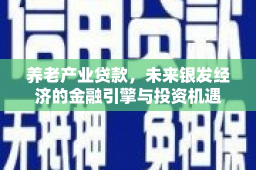 金阳养老产业贷款，未来银发经济的金融引擎与投资机遇