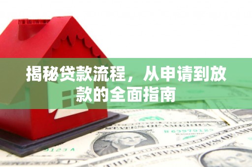 金阳揭秘贷款流程，从申请到放款的全面指南