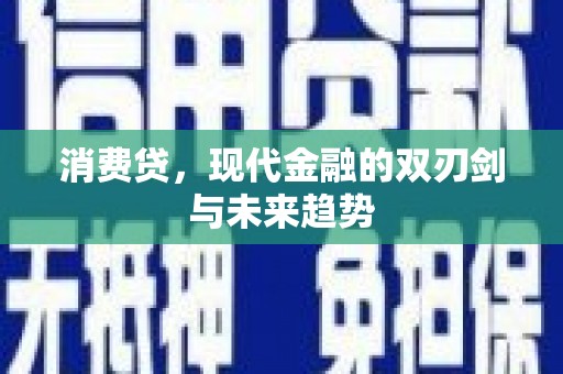 金阳消费贷，现代金融的双刃剑与未来趋势