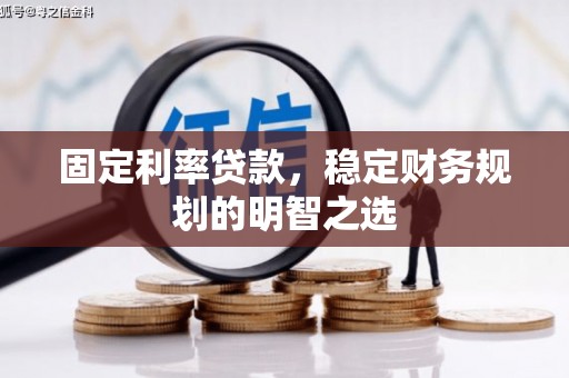 金阳固定利率贷款，稳定财务规划的明智之选