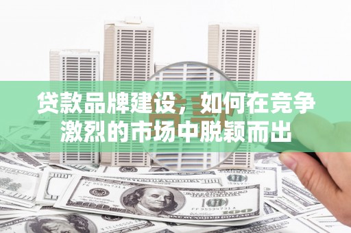 金阳贷款品牌建设，如何在竞争激烈的市场中脱颖而出