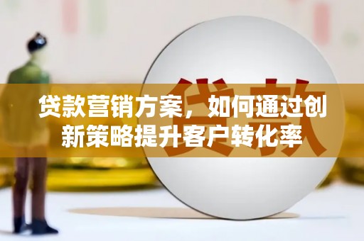 金阳贷款营销方案，如何通过创新策略提升客户转化率