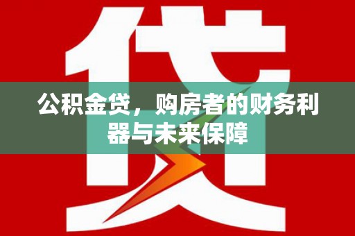 金阳公积金贷，购房者的财务利器与未来保障