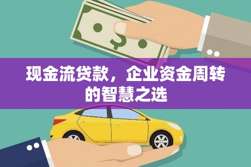 金阳现金流贷款，企业资金周转的智慧之选