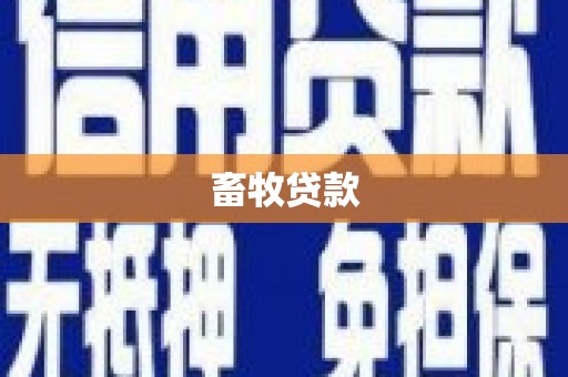 金阳畜牧贷款