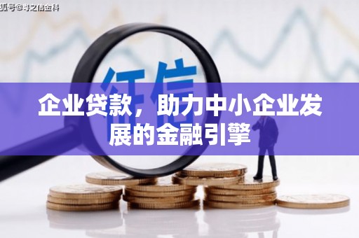 金阳企业贷款，助力中小企业发展的金融引擎