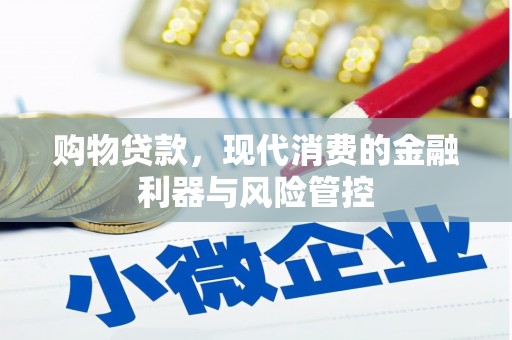 金阳购物贷款，现代消费的金融利器与风险管控