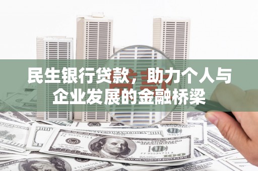 金阳民生银行贷款，助力个人与企业发展的金融桥梁