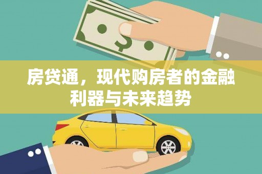 金阳房贷通，现代购房者的金融利器与未来趋势