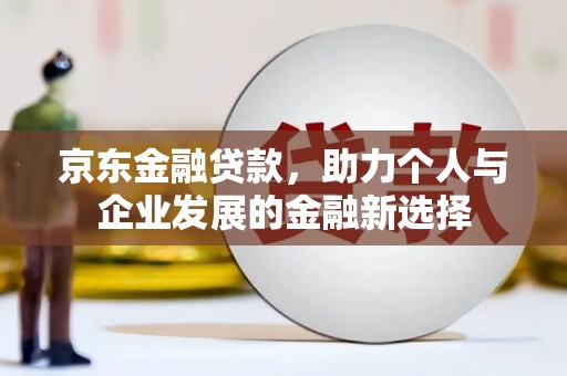 金阳京东金融贷款，助力个人与企业发展的金融新选择