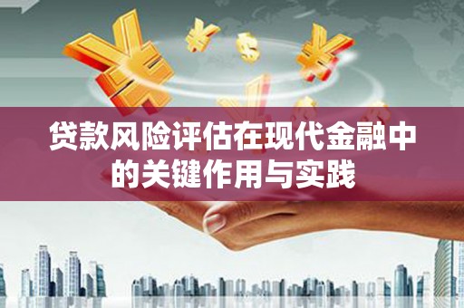 金阳贷款风险评估在现代金融中的关键作用与实践