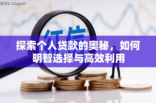 金阳探索个人贷款的奥秘，如何明智选择与高效利用