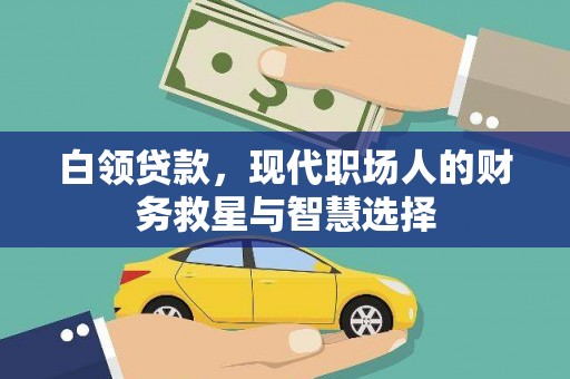 金阳白领贷款，现代职场人的财务救星与智慧选择