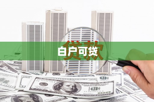 金阳白户可贷