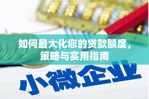 金阳如何最大化您的贷款额度，策略与实用指南