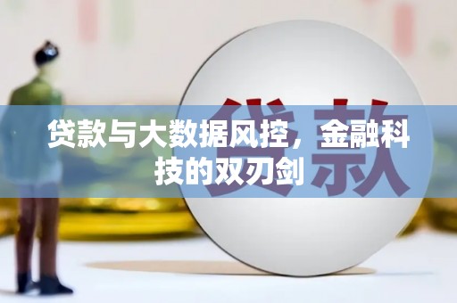 金阳贷款与大数据风控，金融科技的双刃剑