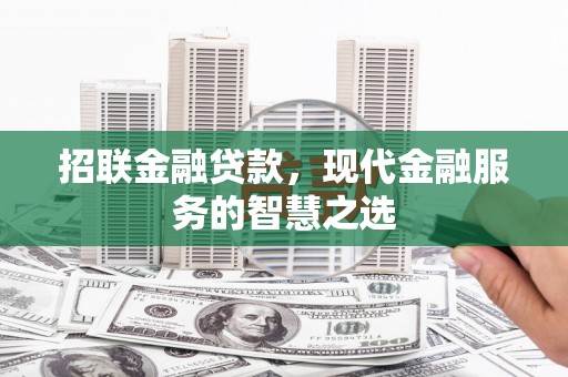 金阳招联金融贷款，现代金融服务的智慧之选