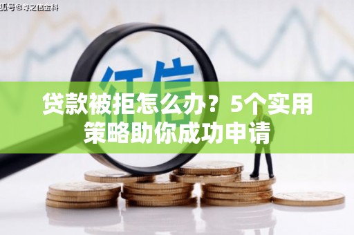 金阳贷款被拒怎么办？5个实用策略助你成功申请