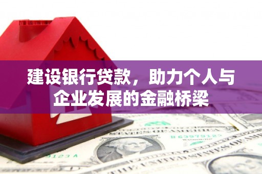 金阳建设银行贷款，助力个人与企业发展的金融桥梁