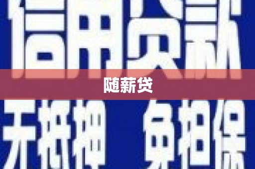 金阳随薪贷