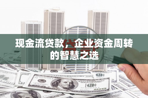 金阳现金流贷款，企业资金周转的智慧之选