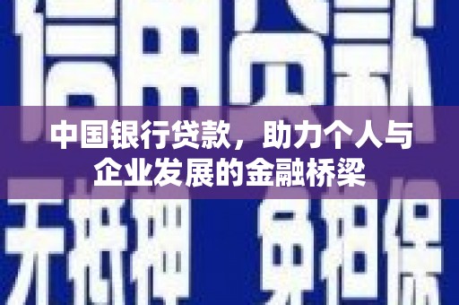 金阳中国银行贷款，助力个人与企业发展的金融桥梁