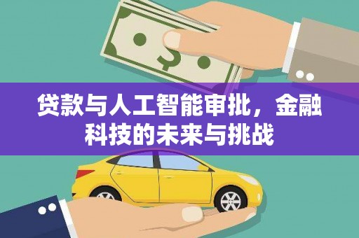 金阳贷款与人工智能审批，金融科技的未来与挑战