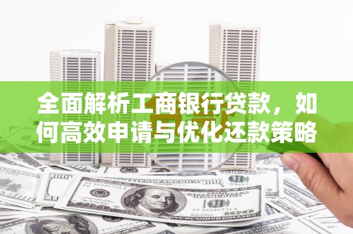 金阳全面解析工商银行贷款，如何高效申请与优化还款策略