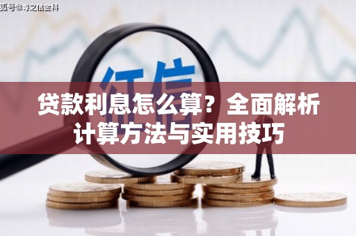 金阳贷款利息怎么算？全面解析计算方法与实用技巧