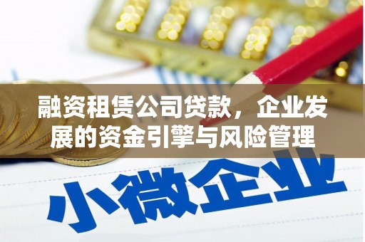 金阳融资租赁公司贷款，企业发展的资金引擎与风险管理