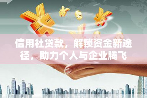 金阳信用社贷款，解锁资金新途径，助力个人与企业腾飞