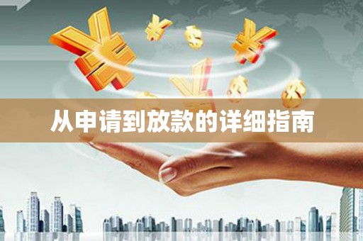 金阳从申请到放款的详细指南