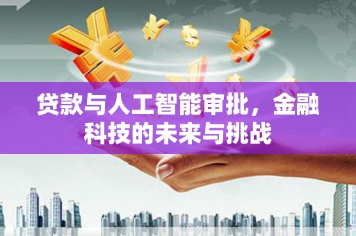 金阳贷款与人工智能审批，金融科技的未来与挑战