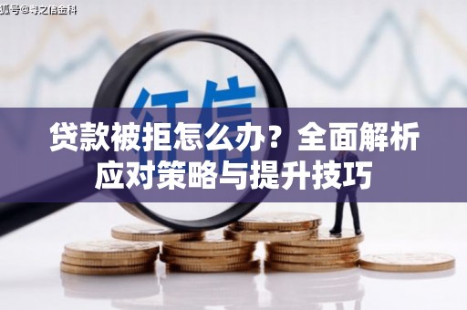 金阳贷款被拒怎么办？全面解析应对策略与提升技巧