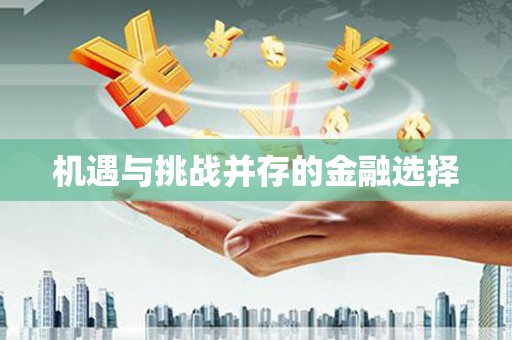 金阳机遇与挑战并存的金融选择